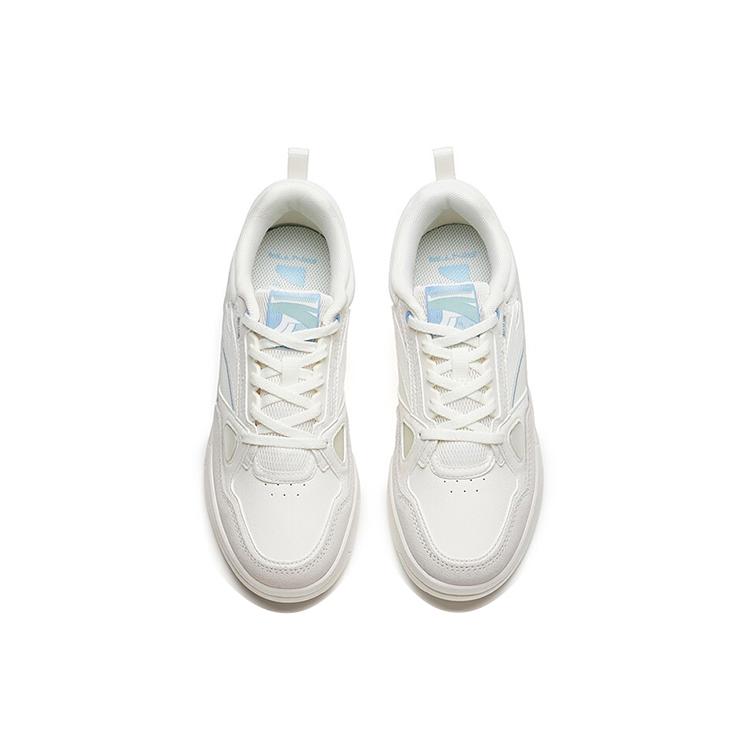 New Anta Life Collection Low Top Skateboard Shoes Women's Ivory White 122218085-1