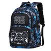 School Bag For Elementary School Students Solid Color Graffiti Large Capacity Children Backpack 3Pcs Set Backpack
