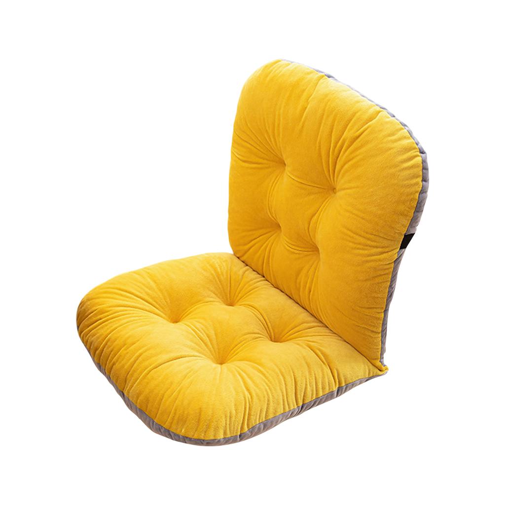 Non- Rocking Chair Cushion With Removable Lid And Lacing Straps For Worker, Car And Home Use