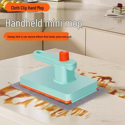 2025 Ev Tipi Mini Mop ve Yüz Havlusu: Etkili Temizlik İçin Masa Bezi ve Düz Mop Klipsi