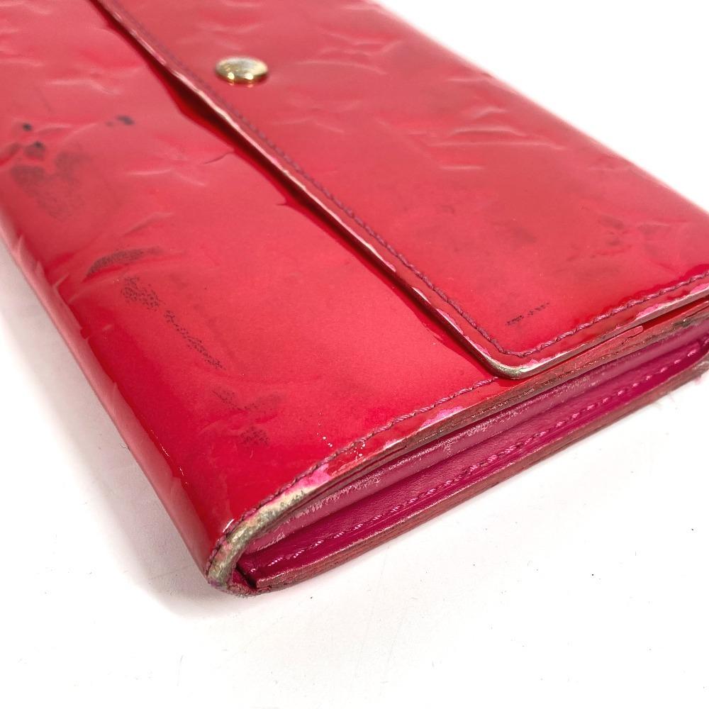 Louis Vuitton M93633 MonogramVernis Portefeuille Sarah bifold Long Wallet