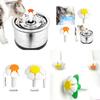 Replacement Nozzle Flower for Head for Stainless Steel for Cat Fountain Pet Automatic Water Dispenser Accessories