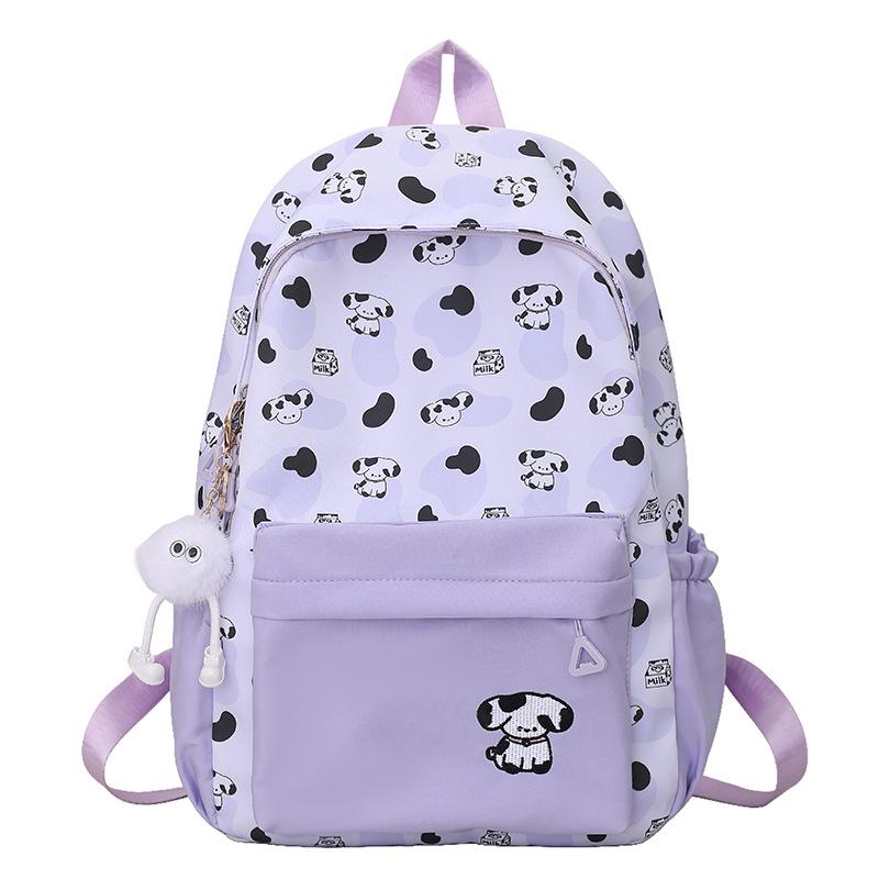 

Gradient Heart School Backpack - Large & Small for Middle & High School Girls фиолетовый