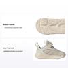 Ozelle I Aluminiumgraue Baby-Sneaker Creme Wonder-White Grey-One GW1554