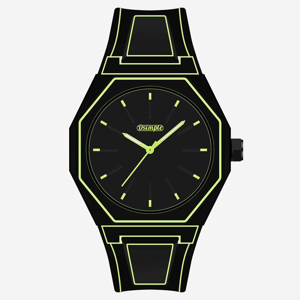 Trend Line Two-Dimensional Comic Watch Art Personality Student Watch