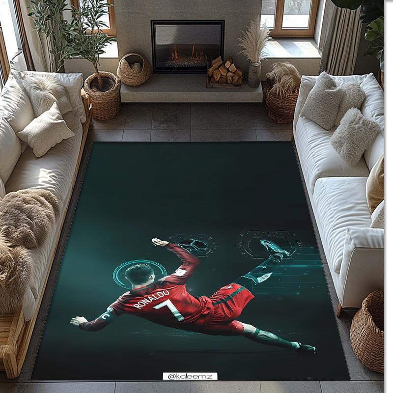 Fluminense fc Printed Flannel Area Rug Non Slip Soft Polyester Floor Carpet Indoor Decor Mat for Bedroom Living Room Sofa