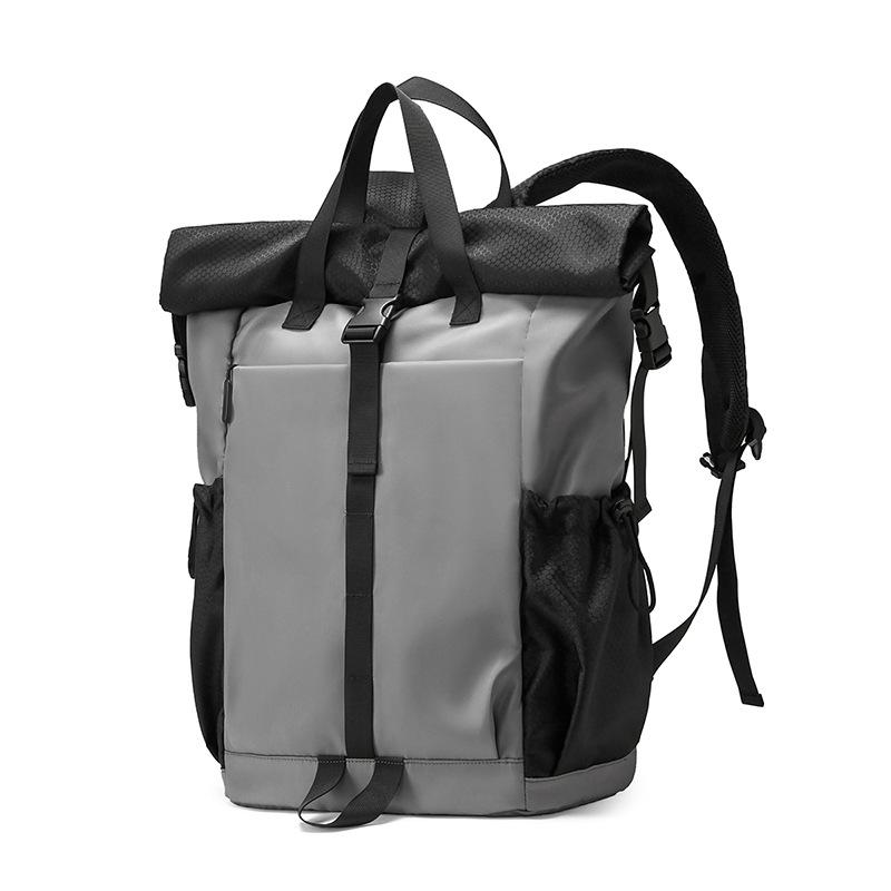 Fashionable Backpack for Men Casual Simple and Individual Street Trend, Large-capacity Schoolbag