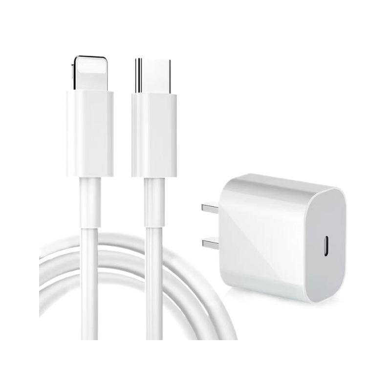 Compatible with Original Apple Fast Charger: iPhone 15/14 Data Cable with PD 20W and 3C Certification