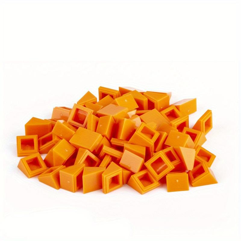 100 Pcs Slope 30° 1x1x2/3 Brick High-Tech Changeover Catch for Building Blocks Parts Educational Toys Children Gifts 54200