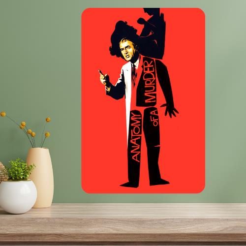 Anatomy of a Murder Classic Movie Metal Poster Sign 20x30cm(7.8x11.8inch)
