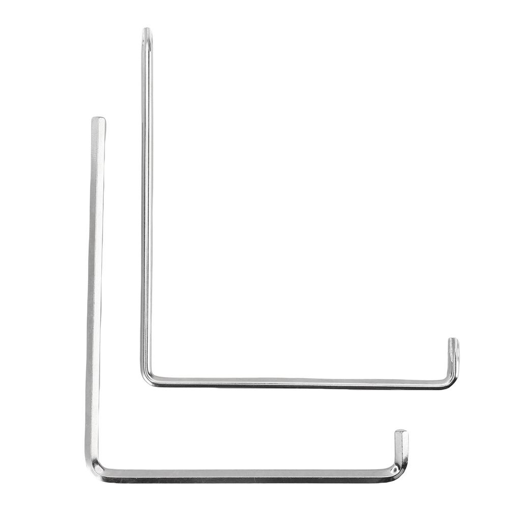 2PCS Window Adjustment Tools 4mm TX15 59CrV4 Steel Window Adjusting Wrench for Home Renovation
