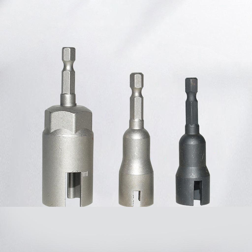 Large Slotted Set For RV Leveling Scissor Jack Socket DrillPower Nut Driver Set For Panel , Screws Eye C Hook