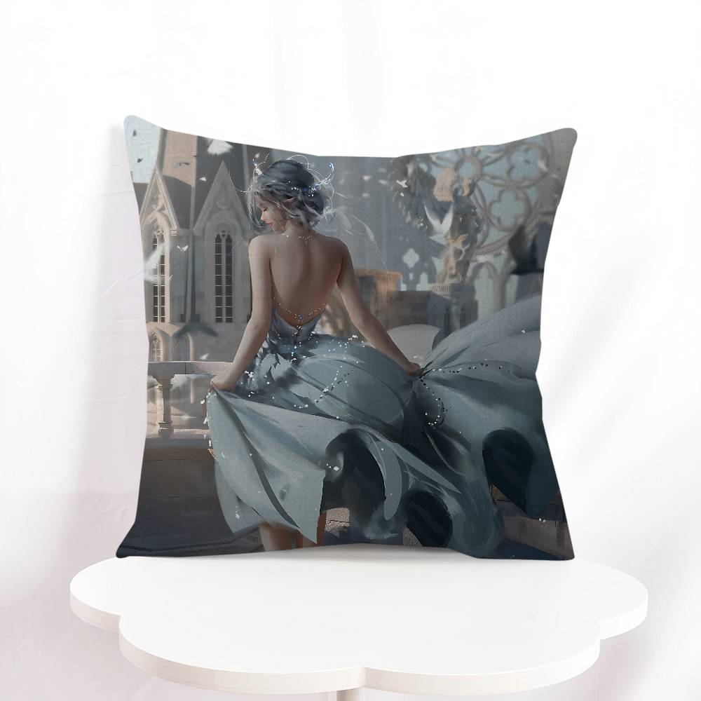 Ghostblade Cartoon Pillow Gift Home Office Decoration Bedroom Sofa Car Cushion Cover Case 45x45