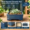 Retro Kiln-Changed Ceramic Mini Flower Pot