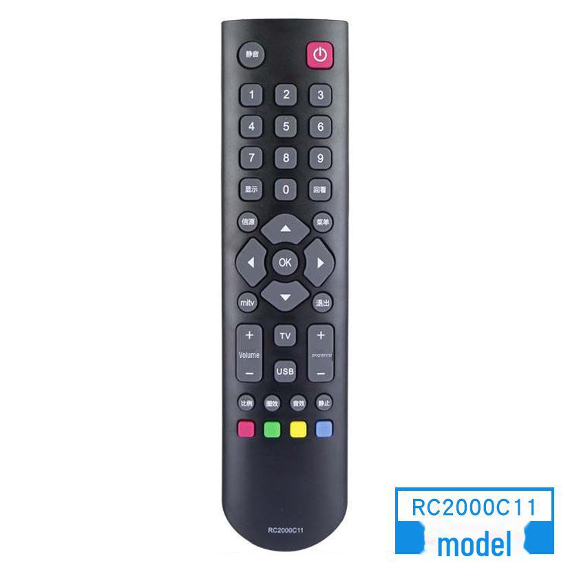 Compatible TCL 3D TV Remote Control: RC2000CO2, C02, C3000C11, R13