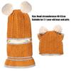 Masked Cap Winter Warm Baby Beanie Hat Cartoon Balaclava Hat Children Knitted  Cap Neck Face Guard