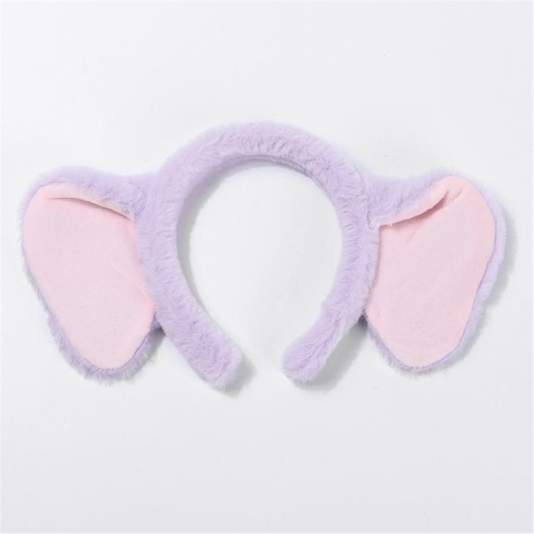 Soft Elephant Plush Headband for Children Fashion Hairpieces Ornament for Makeup Application and Skin Care Routines