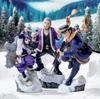 Saichi Sugimoto & Asirpa & Yoshitake Shiraishi Figures XrossLink Golden Kamuy Official [Set of 3]