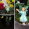 Resin Garden Stakes Mini Statues Glowing In Dark Decors Delicate Handcrafts Sculpture Outdoor Party Supplies