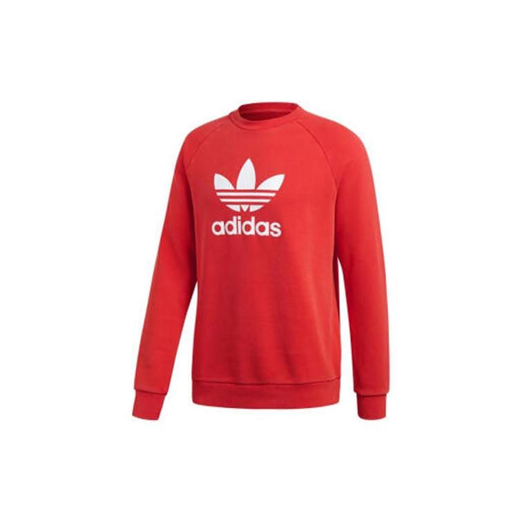 adidas originals Sports Pullover Couple Style Orange Unisex DH5826 XL
