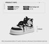 2025 Spring White Platform Sneakers for Women - Korean Style Casual Sports Shoes S6102051