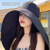 Women Sun Hat Full Face Sunscreen Large Hat Shawl Sun Hat Uv Face Visor Foldable Fisherman Hat Upf50+ Integrated Women Shawl Hat