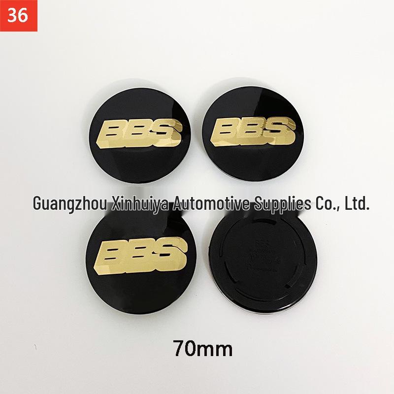 Logo na środek felgi BBS Modified do rozmiarów 56mm, 60mm, 68mm i 70mm