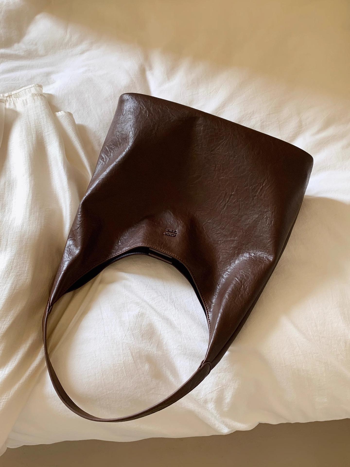 

Страстная и теплая женская сумка-тоут большой вместимости, осенне-зимняя фактурная сумка для поездок на работу через плечо, сумка подмышкой темно-коричневого