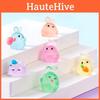 Adorable Night Light Rabbit Figurines Resin Miniature Desktop Ornaments
