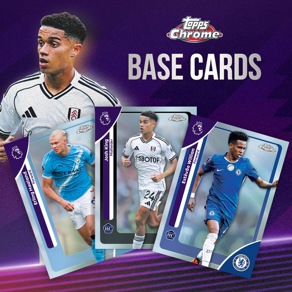 Topps Premier League Soccer Chrome 2026 Value Box