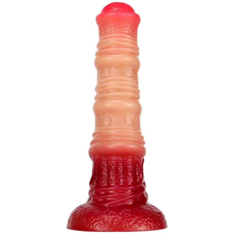 Horses Oversized Super Long Thick Whip Stallion Simulation Animal Phallus Horse Cock Gradient Color Male and Female Backyard Anal Plug