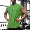 Men Stretch Cotton Vest Fitness Sports Casual Sleeveless Shirt