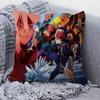 My Hero Academia Cool Cartoon Cushion Cover Polyester Sofa Cushions Decorative Throw Pillows Home Decoration Pillowcover