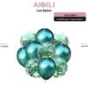 Metallic Sequin Balloon Set for Birthdays, Valentine's Day, and Weddings