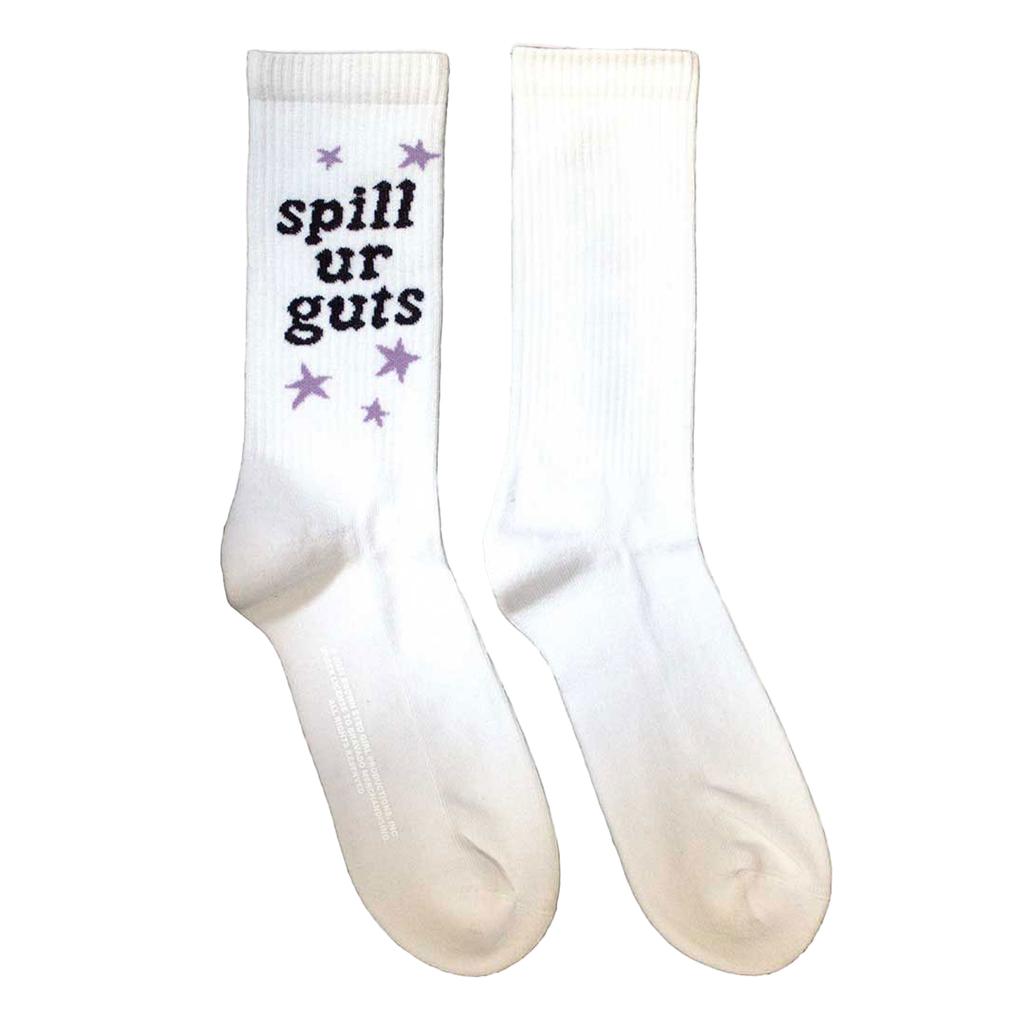 Olivia Rodrigo Unisex Adult Spill Your Guts Terrycloth Ankle Socks