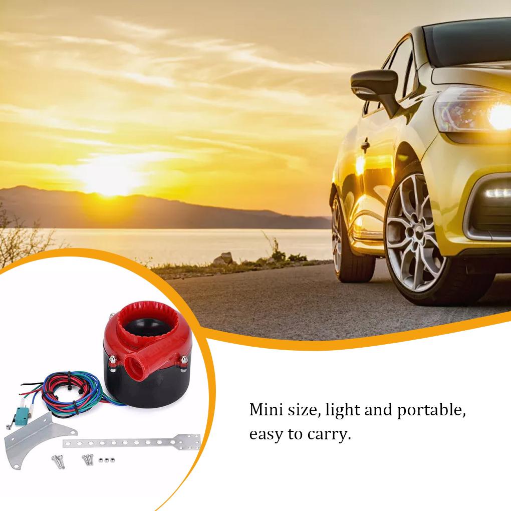 Car Electronic Fake Dump Replacement Vehicle Turbos Blow Off Hooter Valve Analog Sound Simulator Automotive Automobile