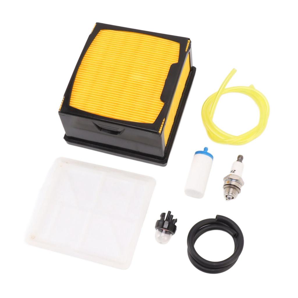 Concrete Saw Power Cutter Air Filter Fuel Line Gasoline Pipe Sparking Plug Primer Bulb for