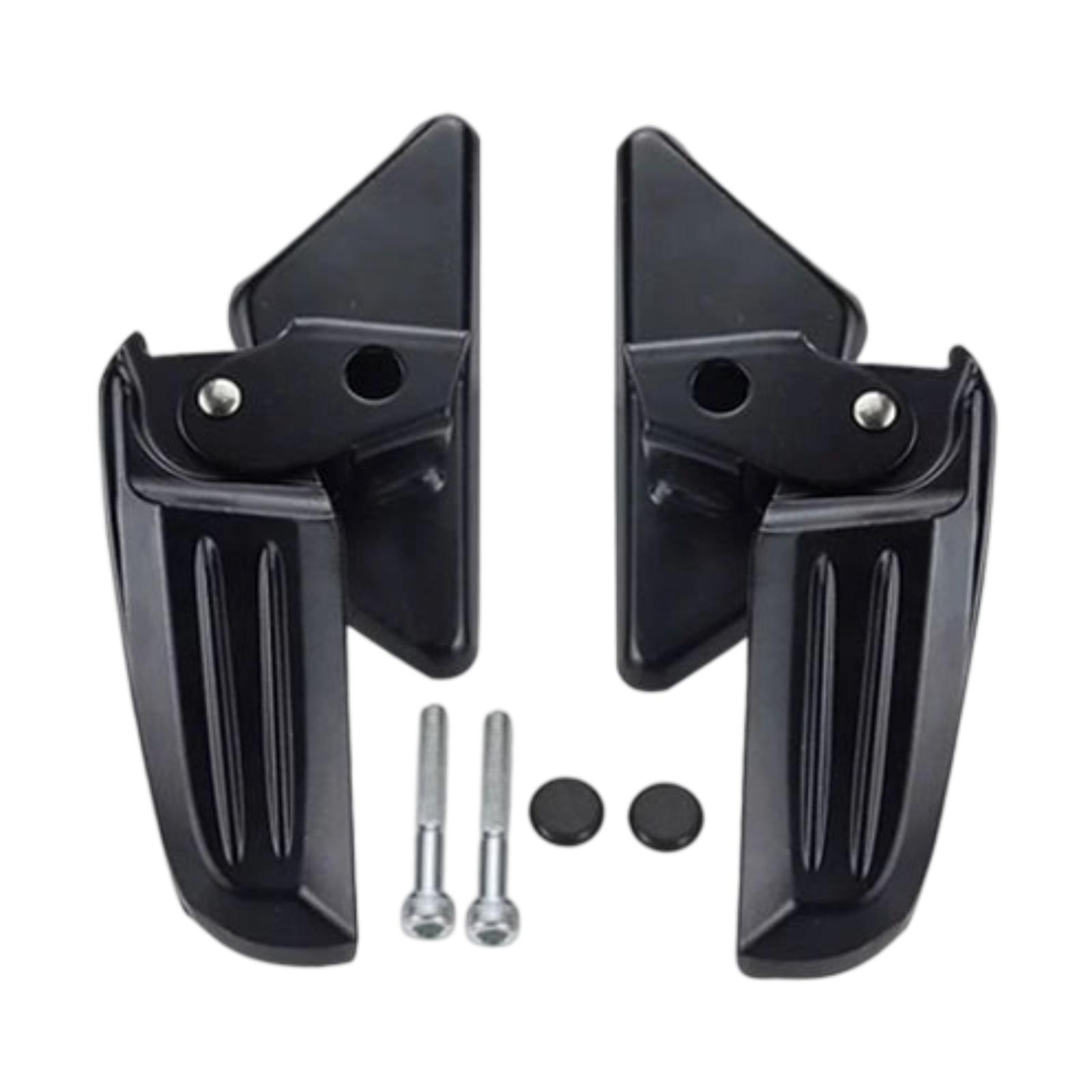 

Vespa Footrest Motorcycle Rear Passenger Footrest Easy Installation Replace Accessories Pedal Folding Footpeg for Vespa LX Lxv S чёрный