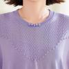 Paste Women's Chinese Style Loose Short Sleeve T-Shirt