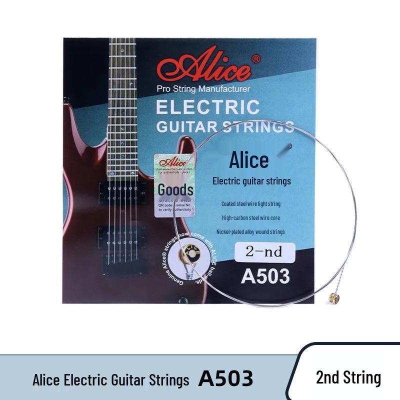 Alice A503/A506 Electric Guitar Strings, Single 1st-6th Strings