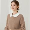 Women's Doll Lapel Fake Collars for Sweater Dress Decorative Female False Collar Stand Shirt Detachable Collar Faux Collar
