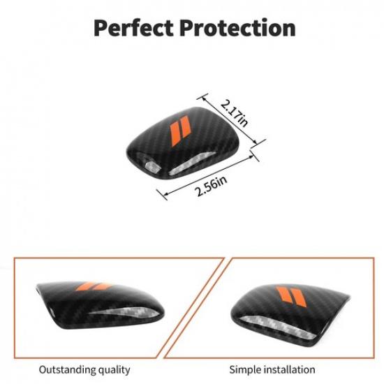 Gear Shifter Control Knob Cover Trim For Dodge Challenger Charger 15+Durango18+