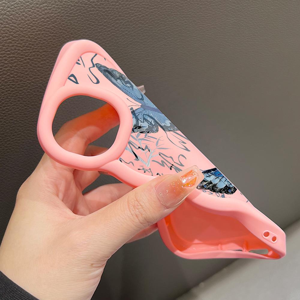 Big Wave Edge Soft Silicone Material Macaron Phone Case Shockproof Protective Rubber Casing for iPhone Samsung Huawei Honor Xiaomi Redmi OnePlus Moto