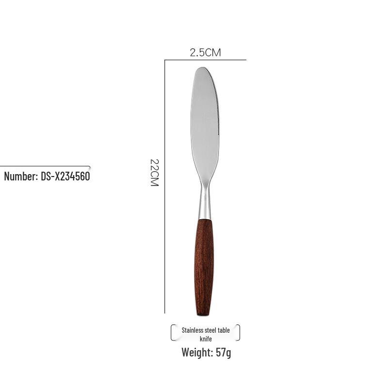 RuHan Rosewood Handle Stainless Steel Cutlery