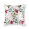 Flower Cushion Cover Pineapple Floral Pillow case Decorative for Sofa Car Seat Living Room Home Decor Soft Summer Covers 45x45cm