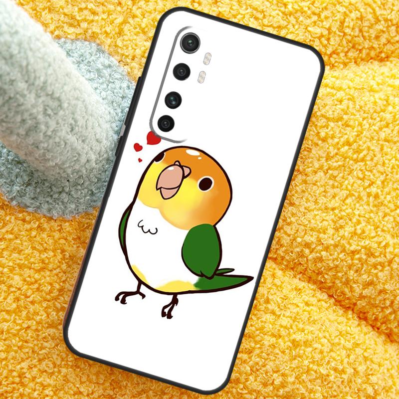 Parrot Bird Case For POCO X3 X4 X5 F5 Pro M5s C40 F4 GT F3 Cover For Xiaomi 12T 11T Pro 12 13 Lite 12X