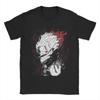 Priting Dandadan Anime T Shirt Men Round Neck Short Sleeve Clothing Okarun Cotton Summer TopsTops