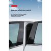 For Kia K5 Optima 2011-2015 2012 2013 2014 Window Center Pillar Film Trim Cover B C Posts Sticker Column Car Accessorie