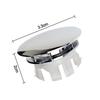 Sink Overflow Covers Copper Wash Basin Overflow Ring Plug Replacement Sink Hole Cover Durable Kitchen Bathroom Accessories
