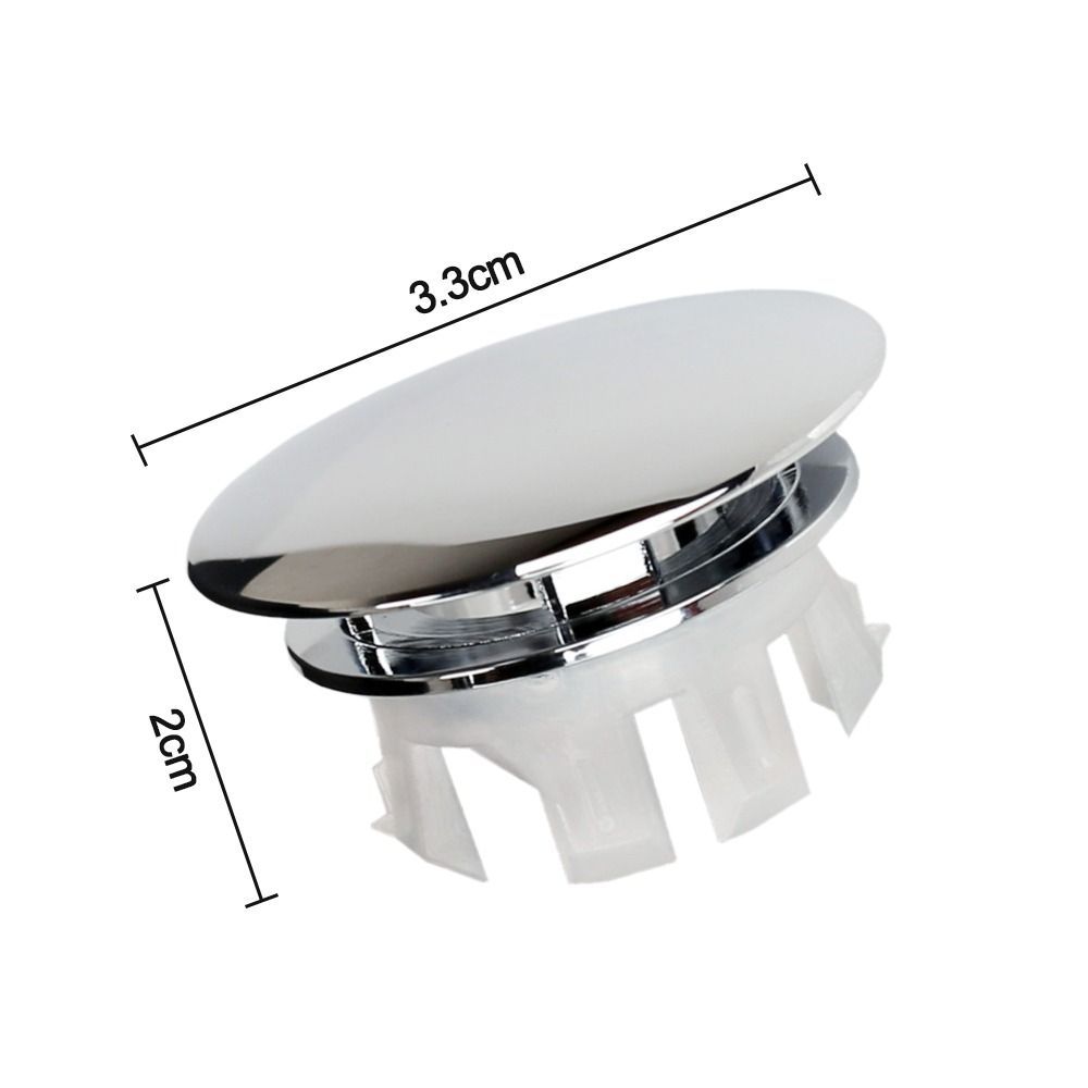 Sink Overflow Covers Copper Wash Basin Overflow Ring Plug Replacement Sink Hole Cover Durable Kitchen Bathroom Accessories